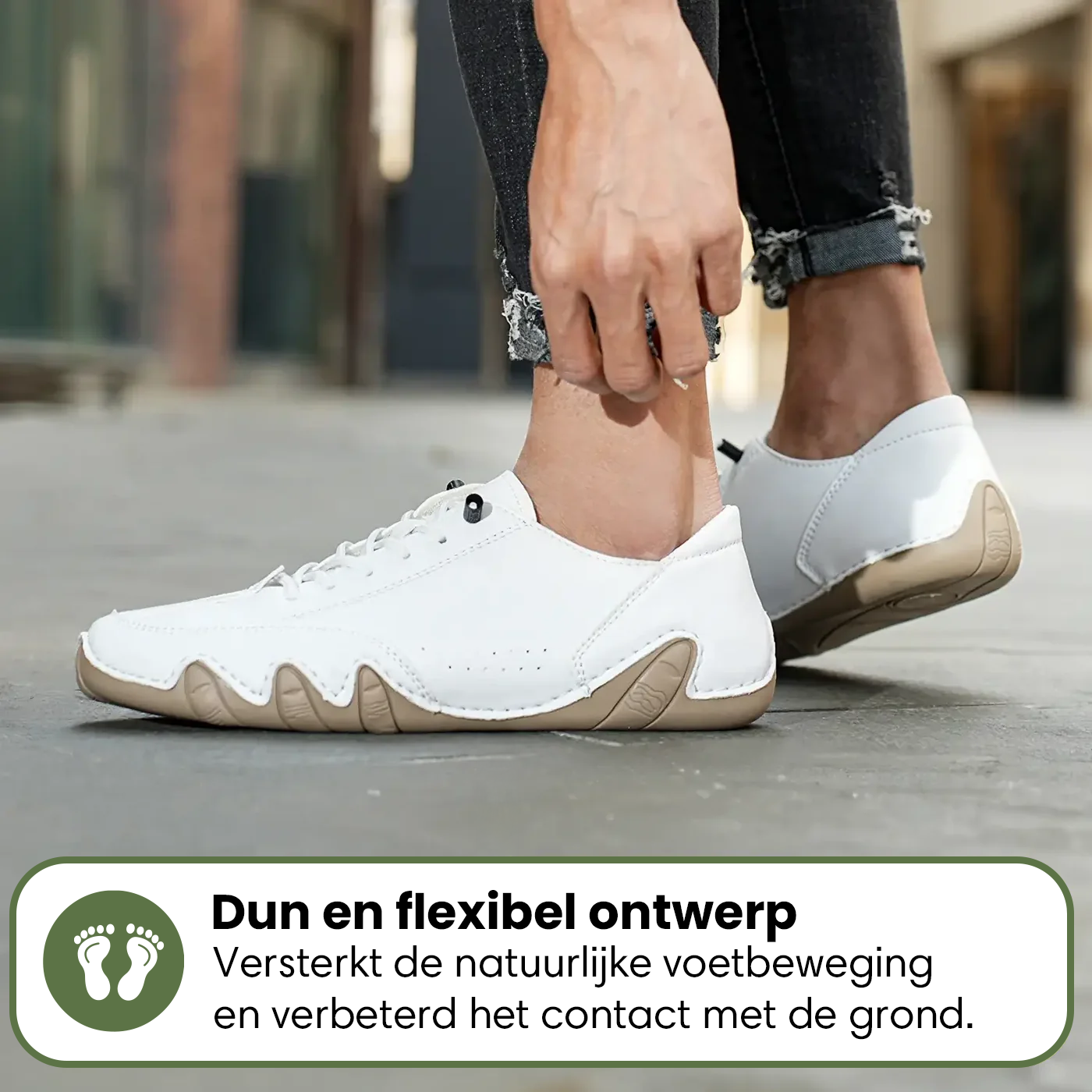 Elegance | Gezonde Voethouding & Anti-Slip Dagelijkse Unisex Barefoot Schoenen (1+1)