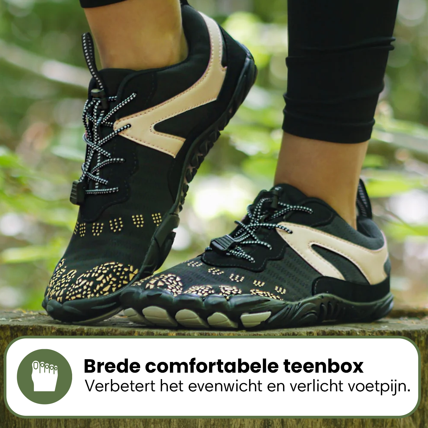 Flow | Overgangs Barefoot Schoenen - Pijn verlichtend en spierversterkend (1+1)