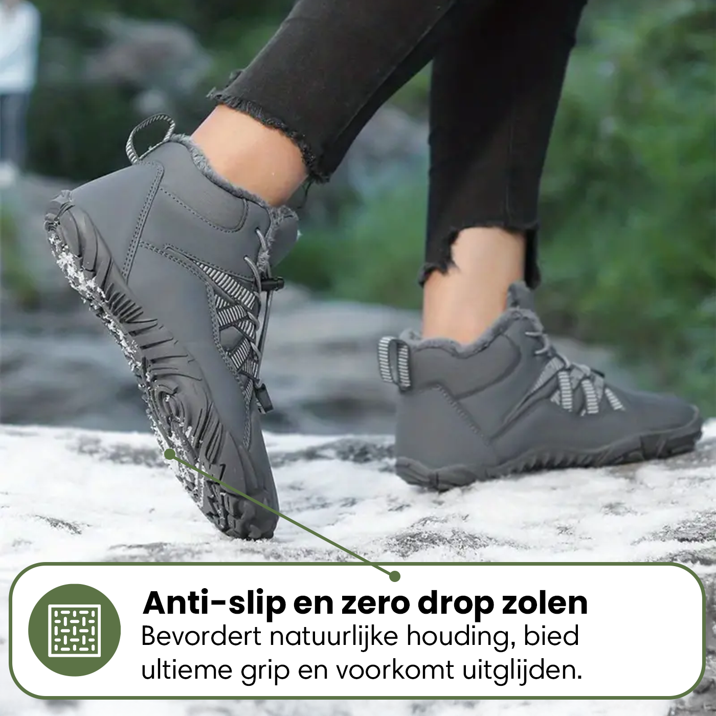 Arctic | Gezonde Voethouding & Waterafstotende Winter Barefoot Schoenen (1+1)