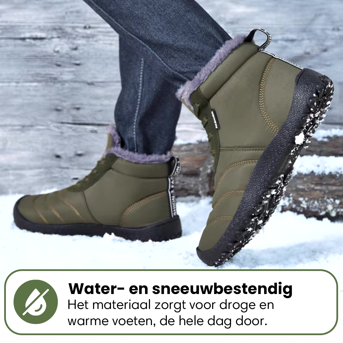 Frost | Gezonde Voethouding & Waterafstotende Winter Barefoot Schoenen (1+1)