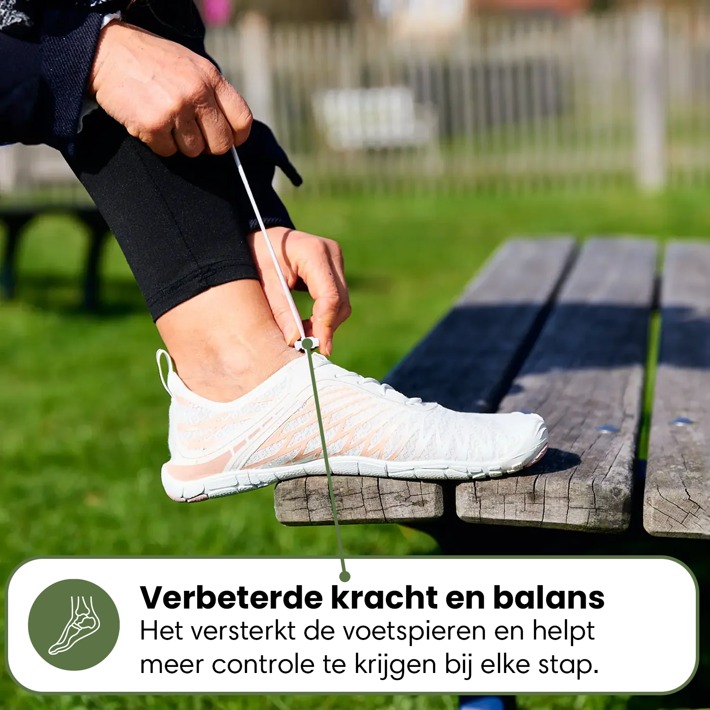 Vital | Gezonde Voethouding & Anti-Slip Dagelijkse Unisex Barefoot Schoenen (1+1)