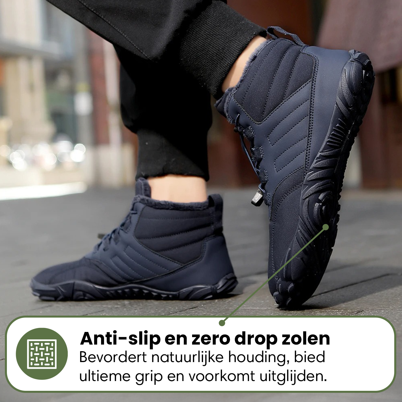 Winter | Gezonde Voethouding & Waterafstotende Winter Barefoot Schoenen
